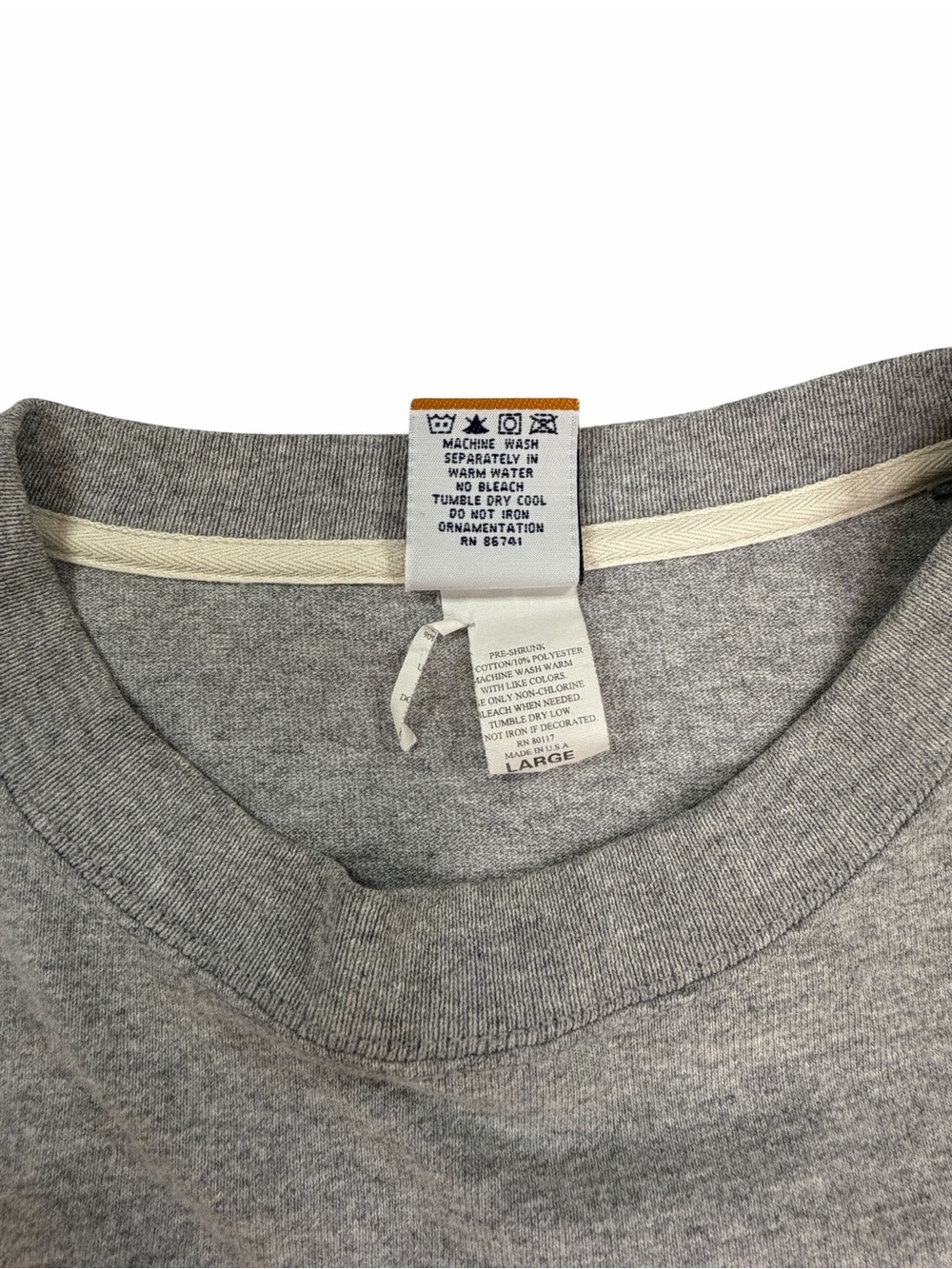 Vintage Oklahoma Gray Long Sleeve Crewneck Shirt - Picture 3 of 6